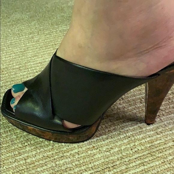 Nine West high heel open toe high heel size 8 - Picture 5 of 7